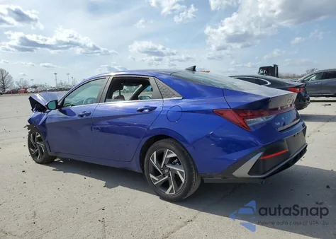 2024 Hyundai Elantra Sel from USA, damaged, VIN KMHLS4DGXRU773775